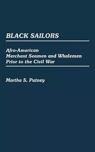 Black Sailors cover