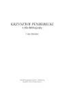 Krzysztof Penderecki cover