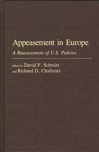 Appeasement in Europe cover