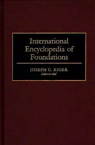 International Encyclopedia of Foundations cover