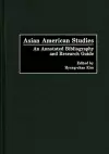 Asian American Studies cover