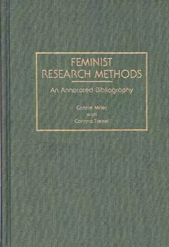 Feminist Research Methods cover