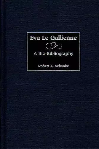 Eva Le Gallienne cover