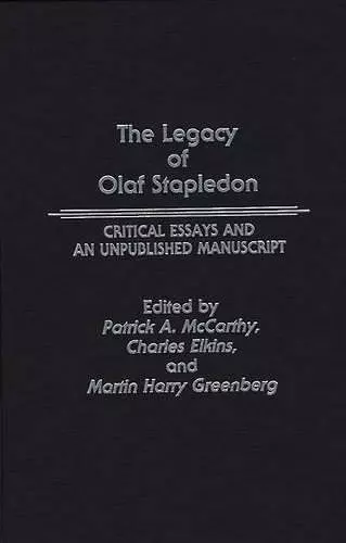 The Legacy of Olaf Stapledon cover