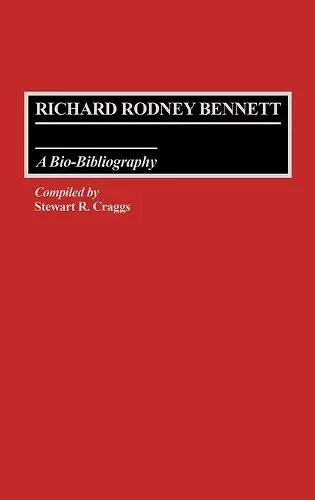 Richard Rodney Bennett cover