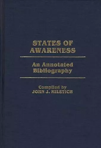 States of Awareness cover