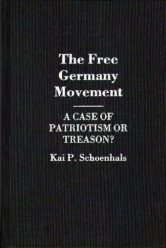 The Free Germany Movement cover