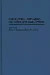 Experiential Education for Community Development cover