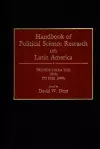 Handbook of Political Science Research on Latin America cover