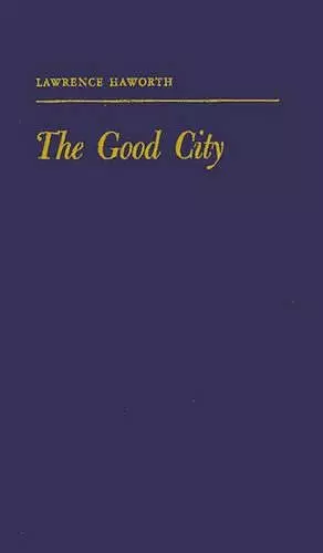 The Good City cover