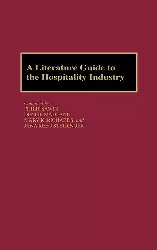 A Literature Guide to the Hospitality Industry cover