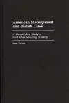 American Management and British Labor cover