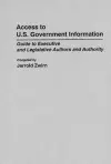 Access to U.S. Government Information cover