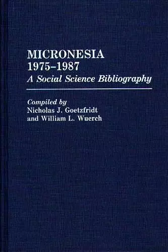 Micronesia 1975-1987 cover