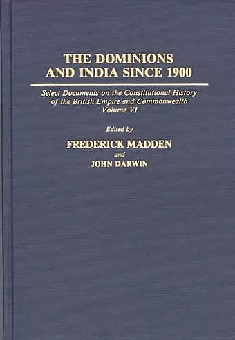 The Dominions and India Since 1900 cover