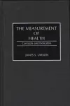 The Measurement of Health cover