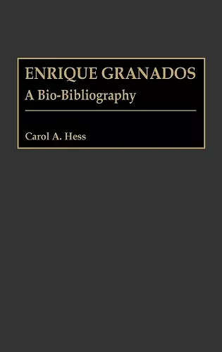 Enrique Granados cover
