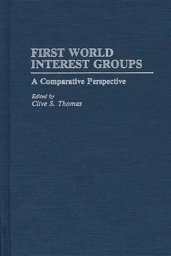 First World Interest Groups cover
