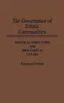 The Governance of Ethnic Communities cover