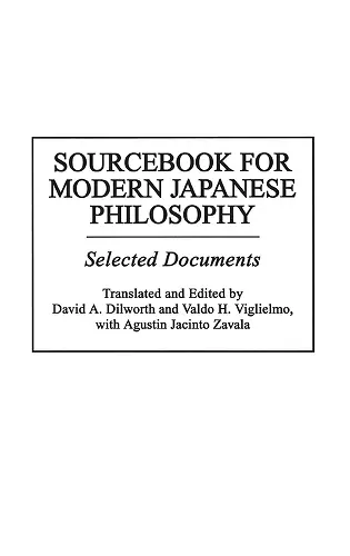 Sourcebook for Modern Japanese Philosophy cover