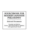 Sourcebook for Modern Japanese Philosophy cover