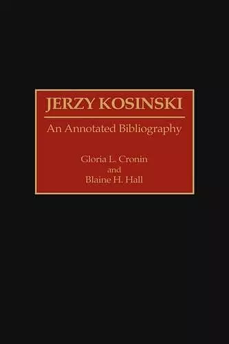 Jerzy Kosinski cover