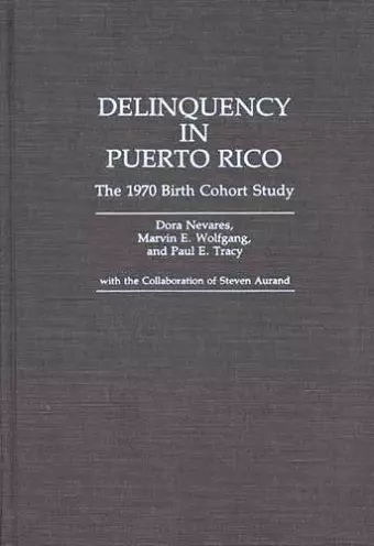 Delinquency in Puerto Rico cover