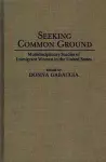 Seeking Common Ground cover