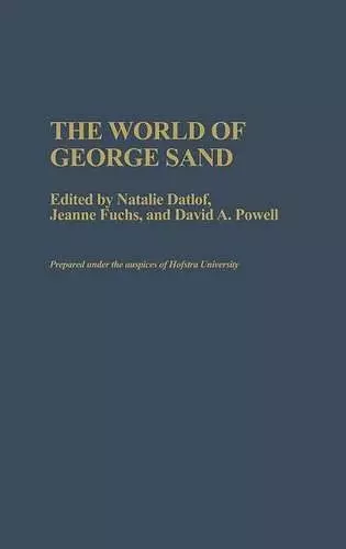 The World of George Sand cover