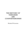 The Rhetoric of Terrorism and Counterterrorism cover