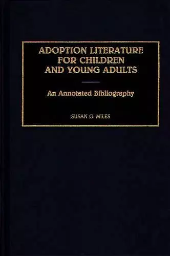 Adoption Literature for Children and Young Adults cover