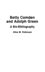 Betty Comden and Adolph Green cover