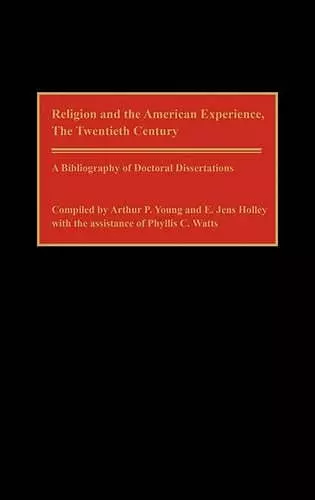 Religion and the American Experience, The Twentieth Century cover