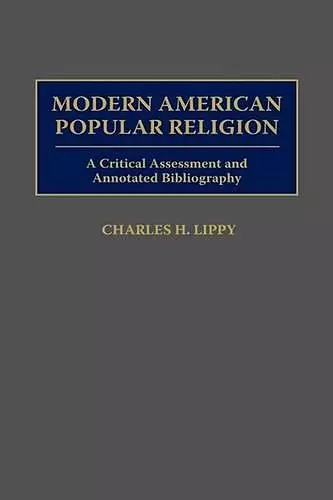 Modern American Popular Religion cover