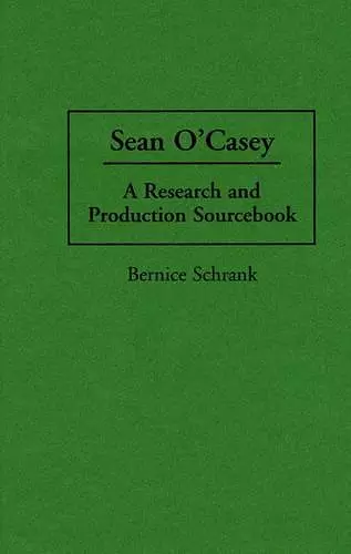 Sean O'Casey cover