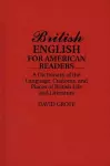 British English for American Readers cover