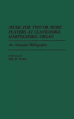 Music for Two or More Players at Clavichord, Harpsichord, Organ cover