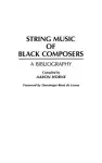 String Music of Black Composers cover