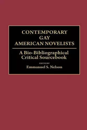 Contemporary Gay American Novelists cover