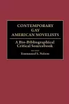 Contemporary Gay American Novelists cover