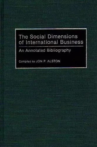 The Social Dimensions of International Business cover