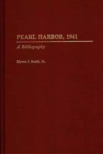 Pearl Harbor, 1941 cover