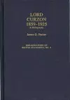 Lord Curzon, 1859-1925 cover