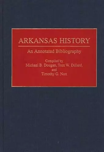 Arkansas History cover