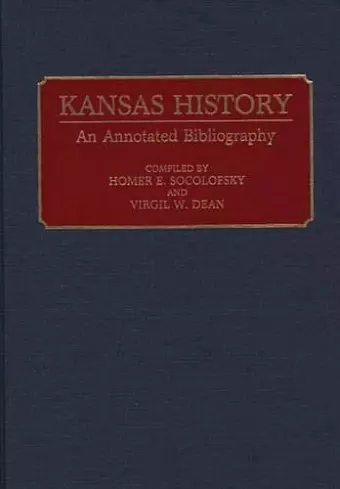 Kansas History cover