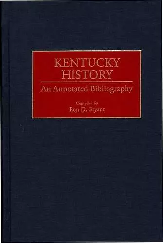 Kentucky History cover