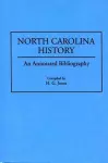 North Carolina History cover