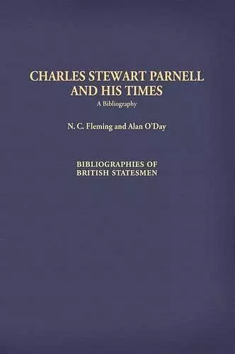 Charles Stewart Parnell and His Times cover