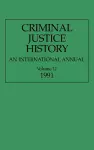 Criminal Justice History cover