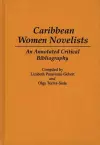 Caribbean Women Novelists cover